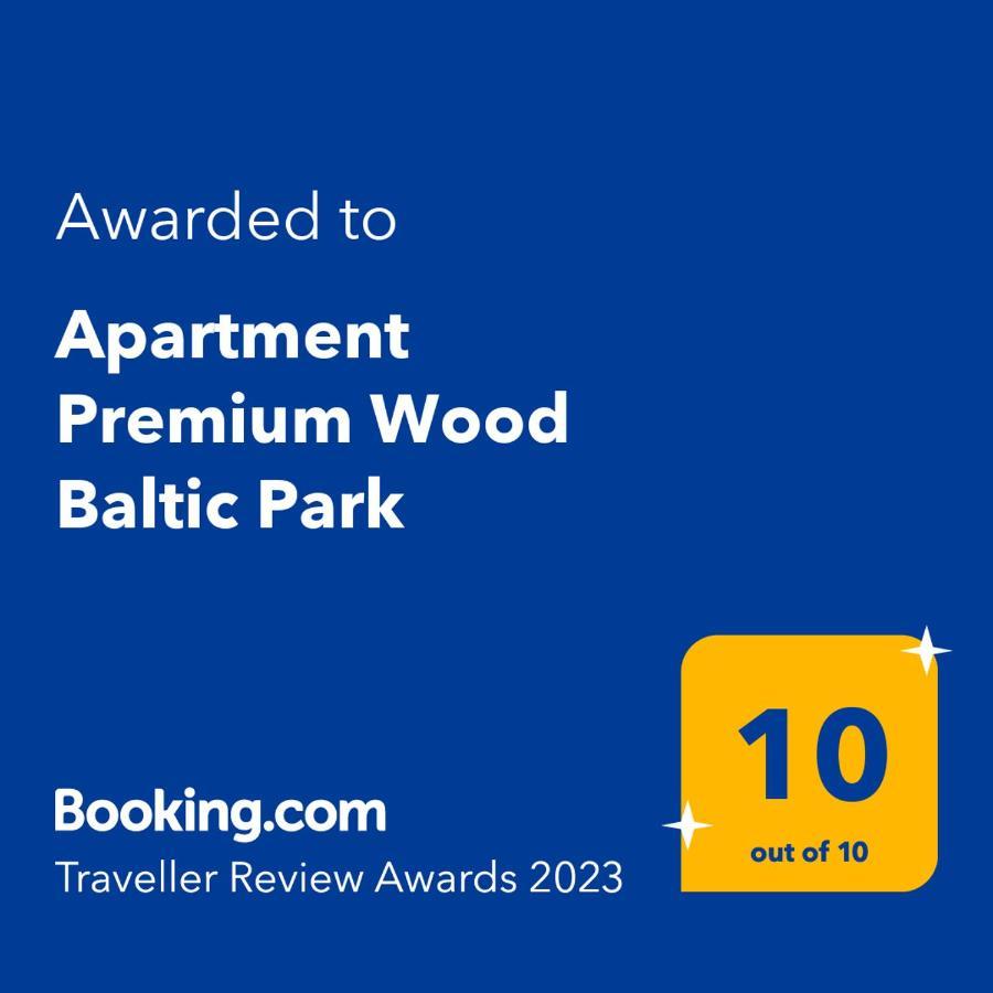 סטגנה Apartment Premium Wood Baltic Park - 58M2, 3 Pokoje מראה חיצוני תמונה